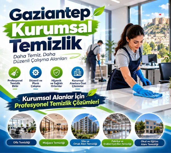 gaziantep kurumsal temizlik